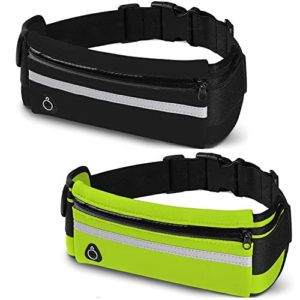 Waist Pack Bag with Water Bottles Adjustable for Hiking