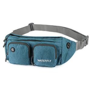 WATERFLY Fanny Pack Large Size Waist Bag