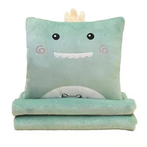 Blanket Pillow Combo Kids Travel Pillow and Blanket Set