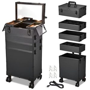Byootique 4in1 Rolling Makeup Train Case