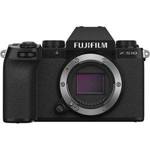 Fujifilm X-S10 Mirrorless Camera Body- Black