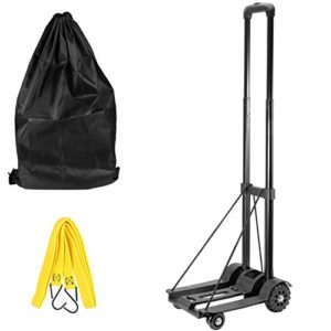 HOZEON Folding Hand Truck for Luggage, Travel