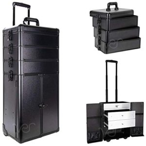 Ver Beauty Professional Rolling Makeup Train Case