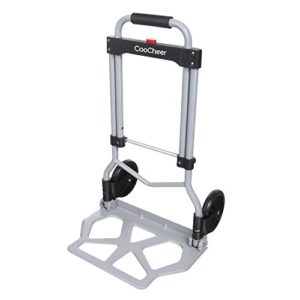 Voluker 220lbs Portable Heavy Duty Aluminum Folding Hand Truck