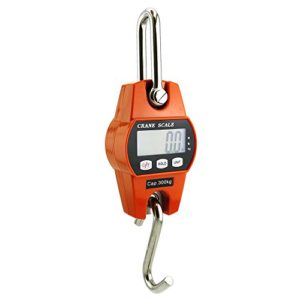 Outmate Mini Digital Crane Scale 300kg/660lbs with LED