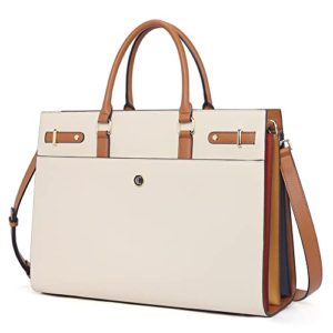 CLUCI Briefcase for Women Leather Laptop