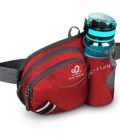 WATERFLY Hiking Waist Bag Fanny Pack with Water Bottle