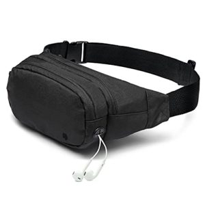 Lightweight Waist Bag with Headphone Jack