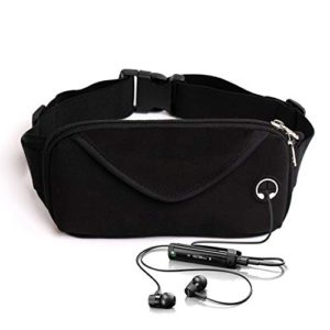 Slim Waist Bag with Phone Holder for Men and Women