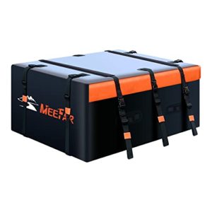 MeeFar Rooftop Cargo Carrier Car Roof Bag 20 Cubic Feet.