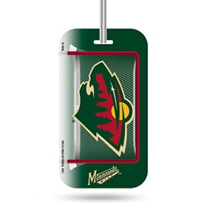 NHL Minnesota Wild Plastic Team Luggage Tag