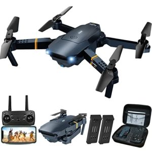 Drone with Camera for Adults, Foldable RC Quadcopter Kids Toys