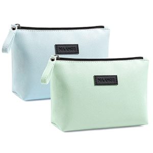 Cosmetic Bags for Women 2 Pcs Small Makeup Bag