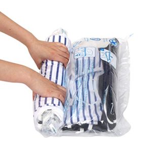 Travel Compression Bags 12-Pack Roll-Up