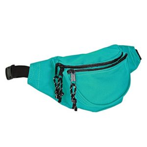 Traveling Concealment Pouch Airport Money Bag (Aqua)