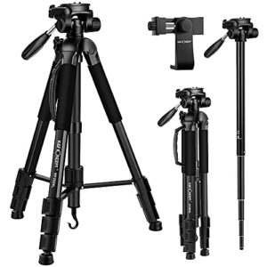 K&F Concept 70"/177cm Portable Tripod