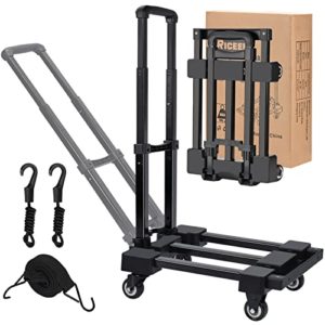 RICEEL Luggage Cart 220lbs Heavy Duty