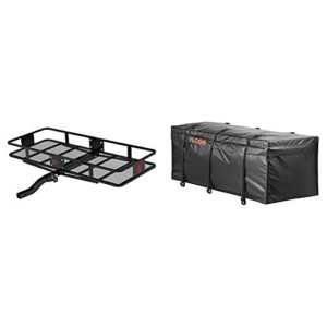 Heavy-Duty 500 lbs. Capacity Basket Trailer Hitch Cargo Carrier by CURT