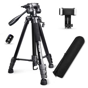 Torjim 60” Camera Tripod with Carry Bag