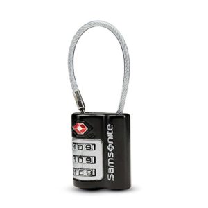 Samsonite Travel Sentry 3-dial Combination Cable Lock