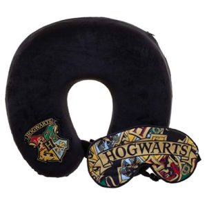 Travel Pillow and Sleep Mask Harry Potter