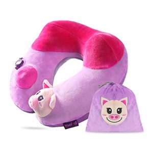 Travelmall Inflatable Neck Pillow for Kids