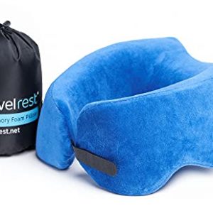 TRAVELREST Nest Patented Memory Foam Travel Pillow