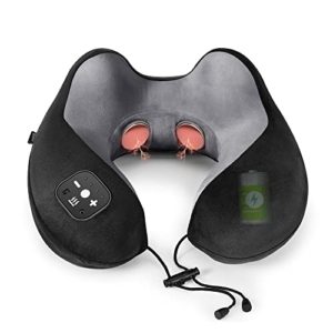 Comfier Travel Pillow & Neck Massager with Heat