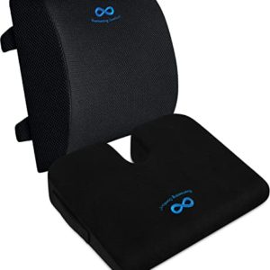 Everlasting Comfort Lumbar Support Pillow for Office Chair