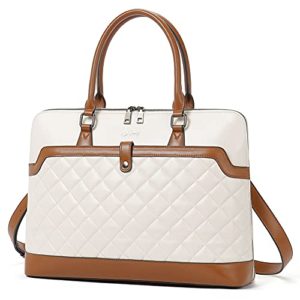 CLUCI Briefcase for Women Oil Wax Leather