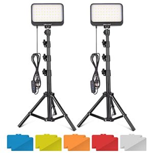 YouTube Travel Portable Photography Lighting with Adjustable Tripod