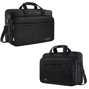 Black Laptop Bag Travel Briefcase