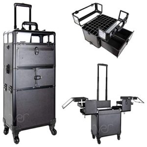 Ver Beauty Professional Rolling Makeup Train Case