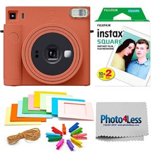 Fujifilm Instax Square SQ1 Terracotta Orange Instant Camera