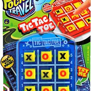 Tic Tac Toe Travel Portable Pocket Board Games