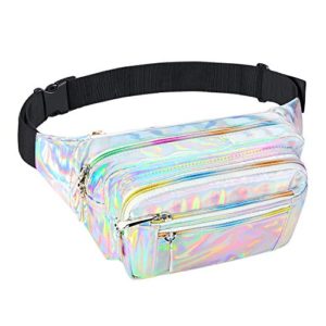 Waist Bag Pack Holographic Shiny Fashion Bum Bag