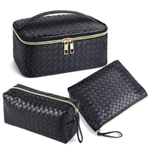 MAGEFY Cosmetic Bag 3 Pcs Portable Waterproof