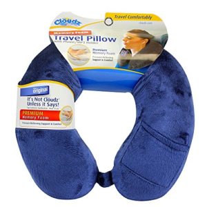 Memory Foam Travel Neck Pillow