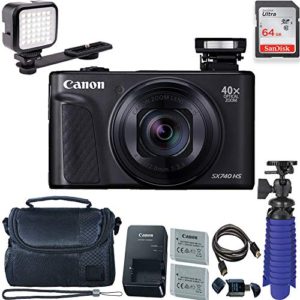Canon PowerShot HS Digital Camera with 64 GB Card