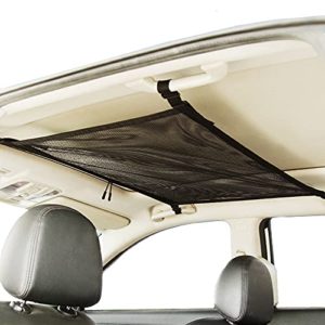 SUV Car Ceiling Storage Net Pocket, Car Roof Bag