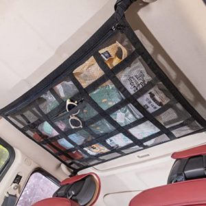 Upgrade Car Ceiling Cargo Net Pocket