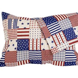 Maddie Moo USA Patriotic Pillowcases for Toddler/Travel Pillows