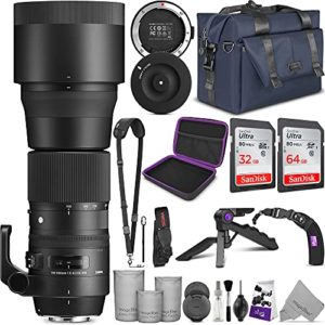 Sigma 150-600mm Lens for Nikon DSLR Cameras + Sigma USB Dock