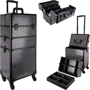 Ver Beauty Professional Rolling Makeup Case