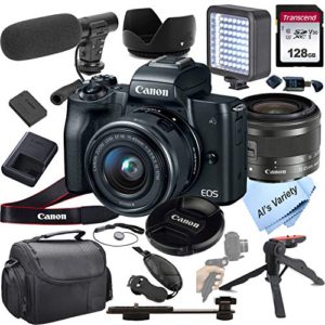 Canon EOS M50 Mirrorless Digital Camera Video Kit
