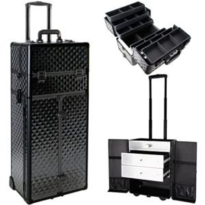 Black Diamond Beauty Rolling Case