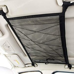 Kaskawise Car Ceiling Cargo Net Pocket