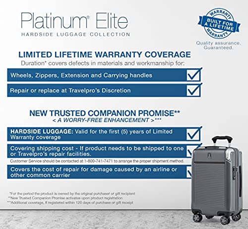 Platinum Elite Hardside Expandable Spinner Wheel Luggage Review ...