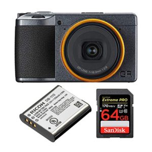 Ricoh GR III Street Edition Digital Camera with Spare Battery