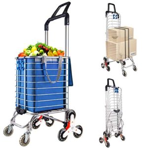Portable Stair Climbing Cart with 8 Wheels